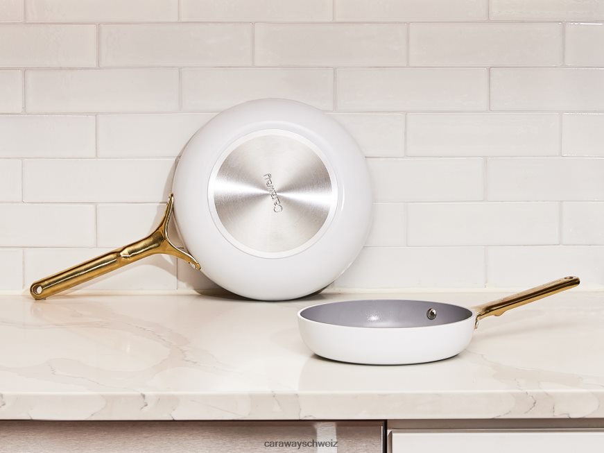 Kochgeschirr CH Caraway Bratpfannen-Duo Weiß TH0NV216