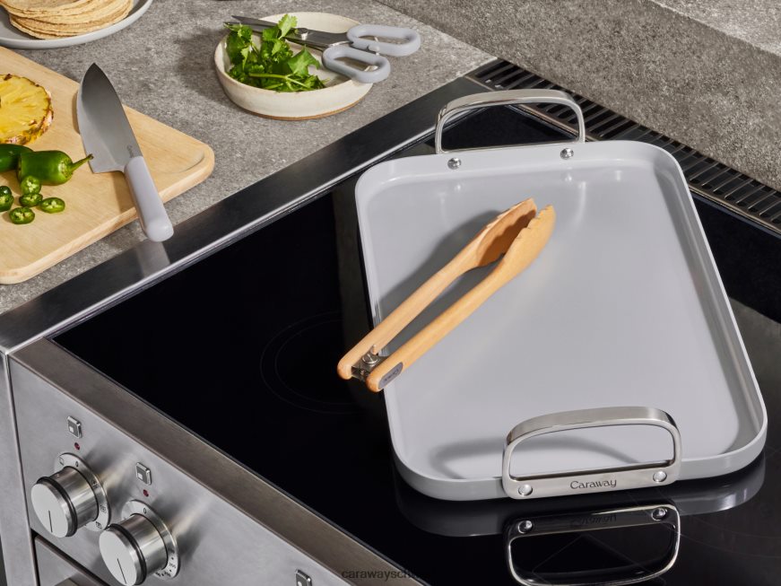 Kochgeschirr CH Caraway Doppelbrenner-Grillplatte Ringelblume TH0NV286