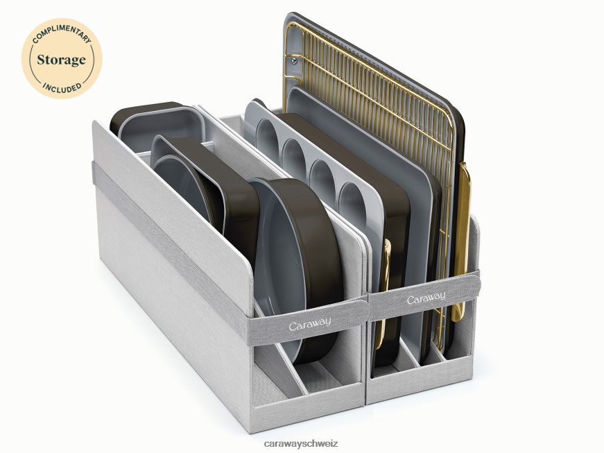 Kochgeschirr CH Caraway Backgeschirr-Set Schwarz TH0NV2105