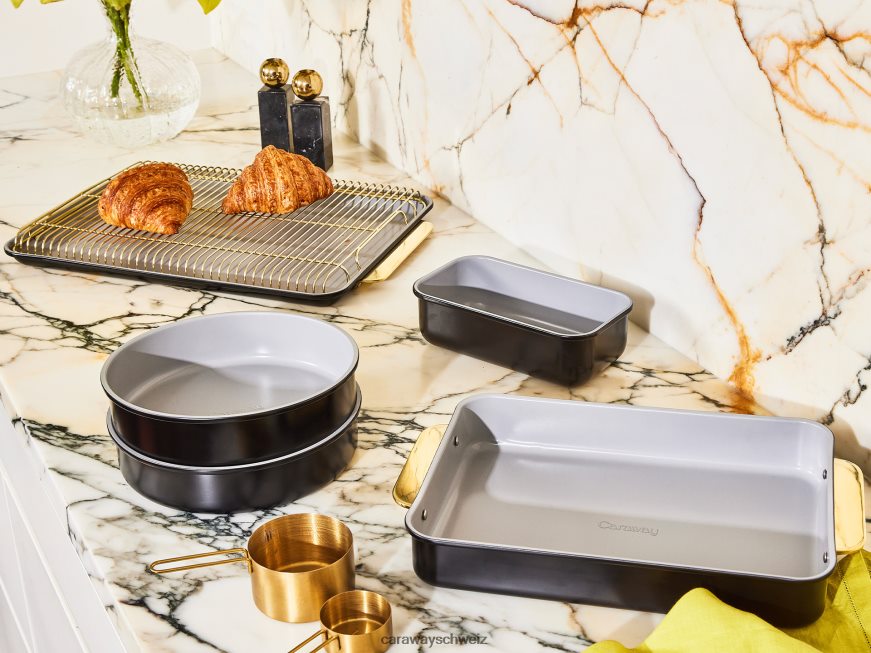 Kochgeschirr CH Caraway Backgeschirr-Set Schwarz TH0NV2105