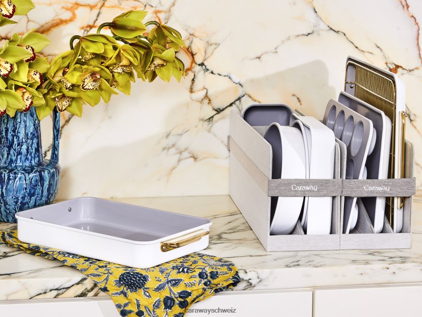 Kochgeschirr CH Caraway Backgeschirr-Set Weiß TH0NV2104
