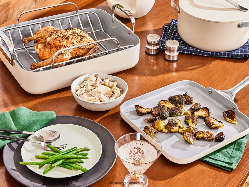 Kochgeschirr CH Caraway Squareware-Set Creme TH0NV249